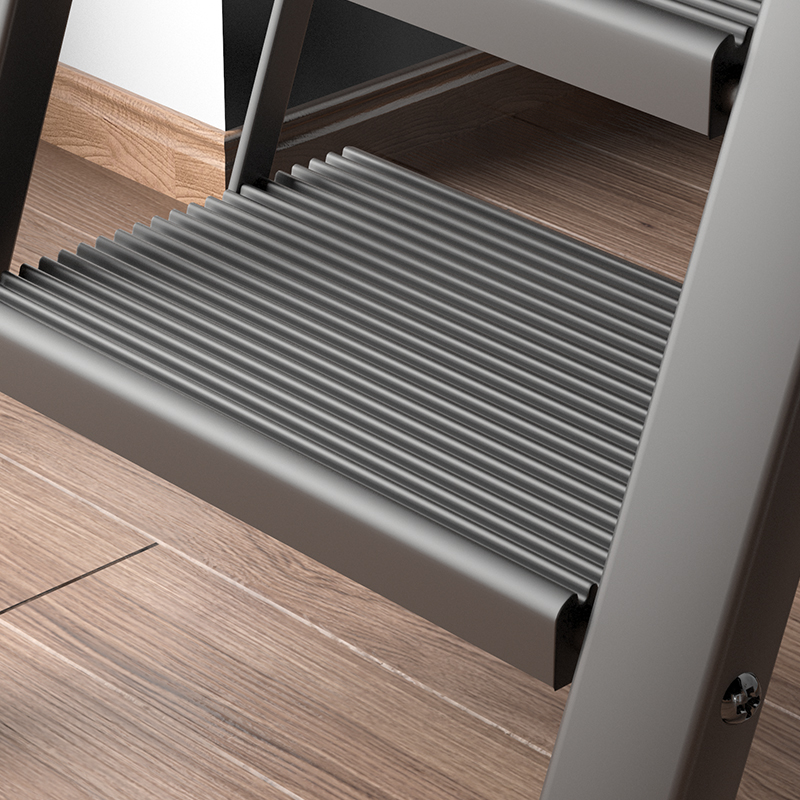 梯子家用折叠伸缩多功能人字梯铝合金室内安全加厚梯凳小型三步梯