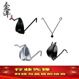 电缆钢绞线光缆挂钩塑托铝托建筑工地架空线线缆吊钩电线挂钩组装