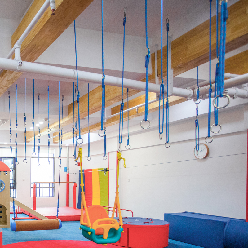 儿童感统康复训练器材悬挂吊缆秋千吊环教具配件室内悬吊器延长绳