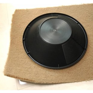 手摇淘金盆小型塑料淘金摇盘盆筛工具加厚耐摔洗金盆掏砂金盘