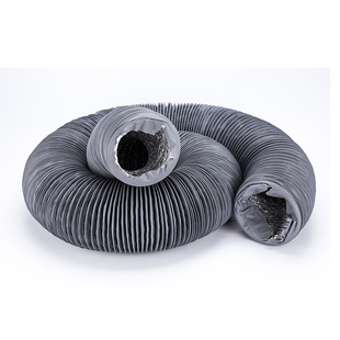 盈裕 层铝箔软管  加厚管道防水防漏灰色通风管~*米