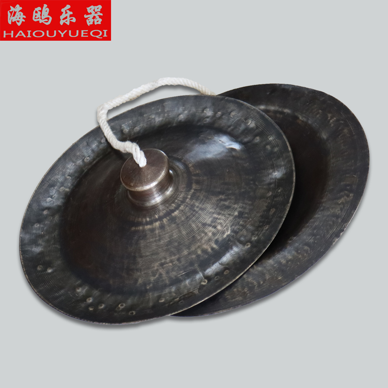青铜广钹大镲铜镲青铜大铙老钹2公分0 舞狮镲仿古镲手工镲