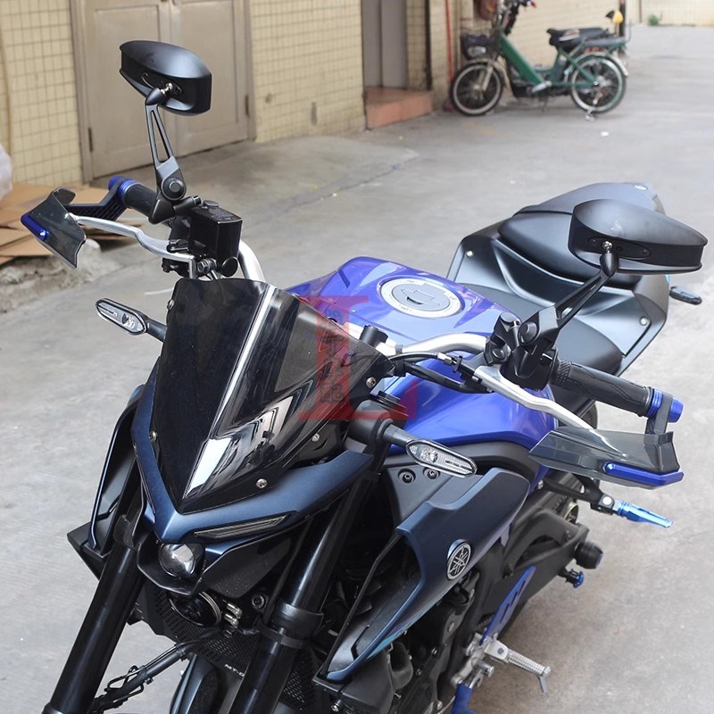 适用黄龙300 600 贝纳利500 502C 302 752S改装合金后视镜 反光镜