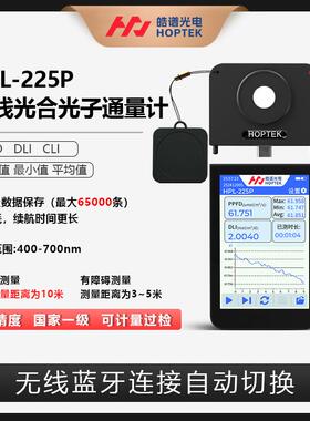 HPL-225P植物光谱辐照计PPFD光合光子通量密度计日累计DLI测试仪