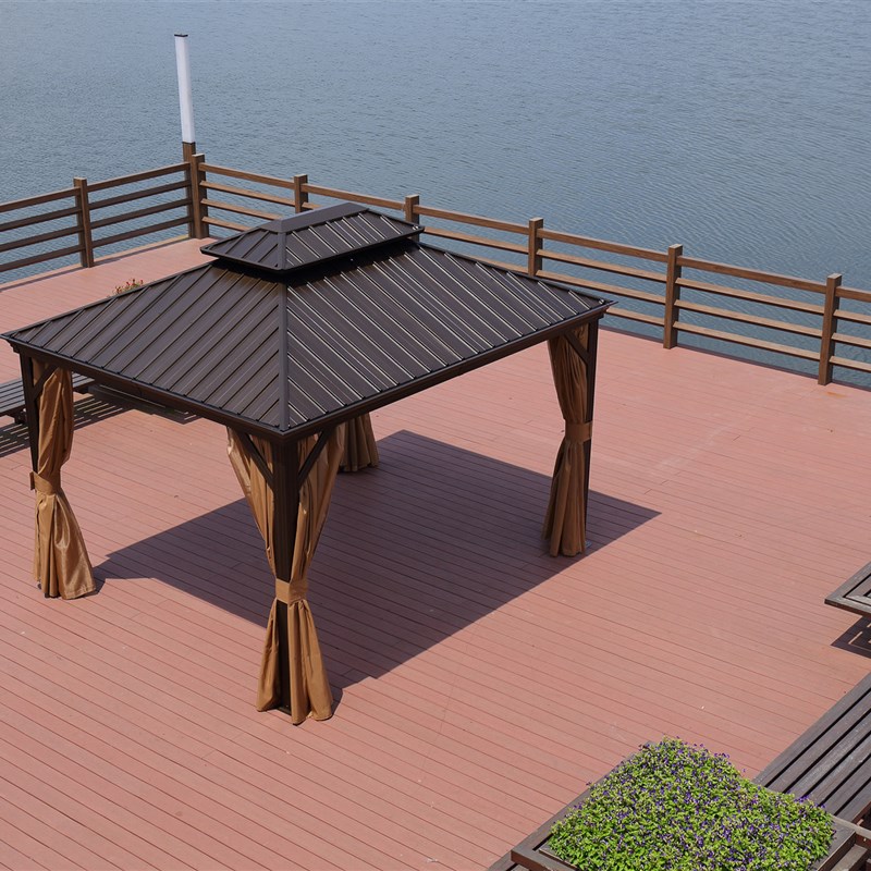 户外凉亭罗马棚别墅庭院花园露台防雨棚豪华活动大帐篷欧式遮阳棚