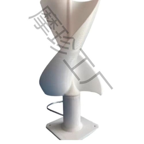 微型螺旋型风力发电机 阿基米玫瑰型模型微风启动 科学实验发电灯