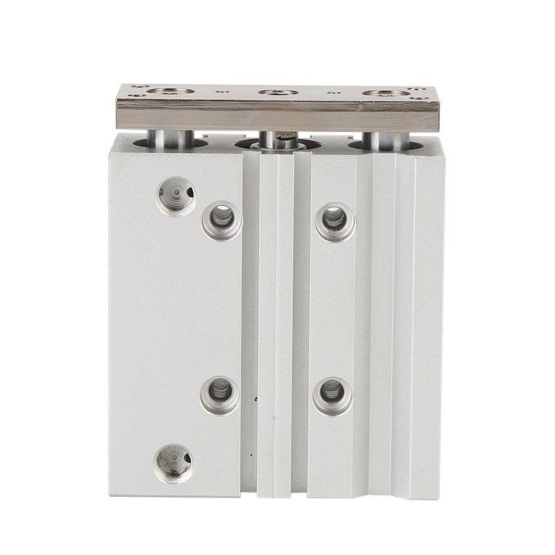 亚德客型气缸TCM32X10/20/25/30/40/50/75/100薄型带导杆三杆气缸