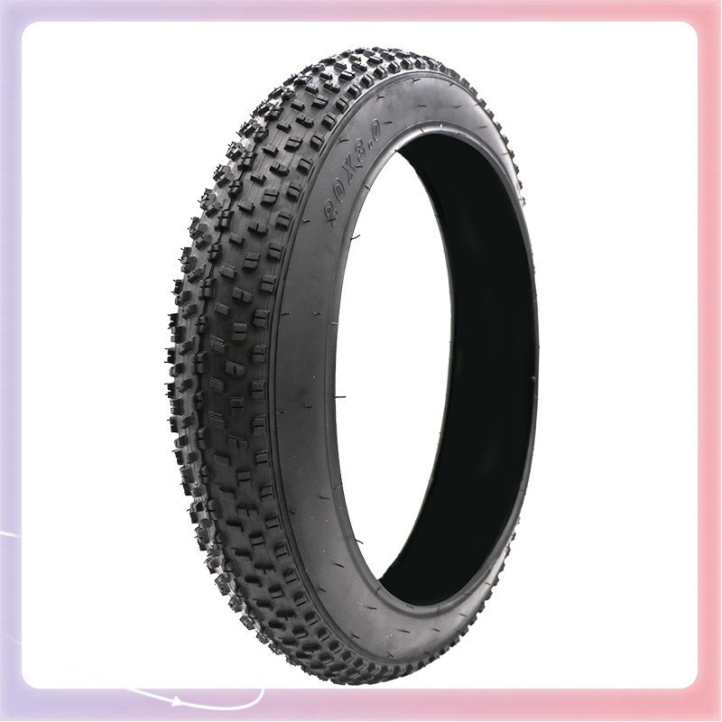 雪地车外胎20 24 26寸x3.0 4.0沙滩越野车变速车防刺加宽胖胎轮