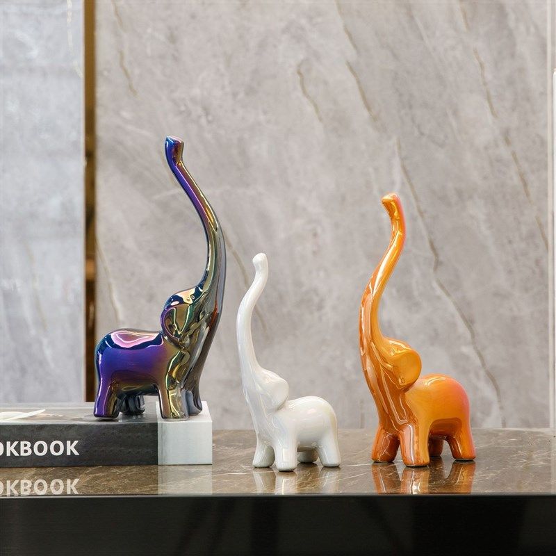 一家三口小鹿摆件家居饰品电视柜酒柜装饰轻奢高档高级感客厅玄关,家居饰品,装饰摆件,淘宝优惠券,粉丝福利购,淘宝优惠卷