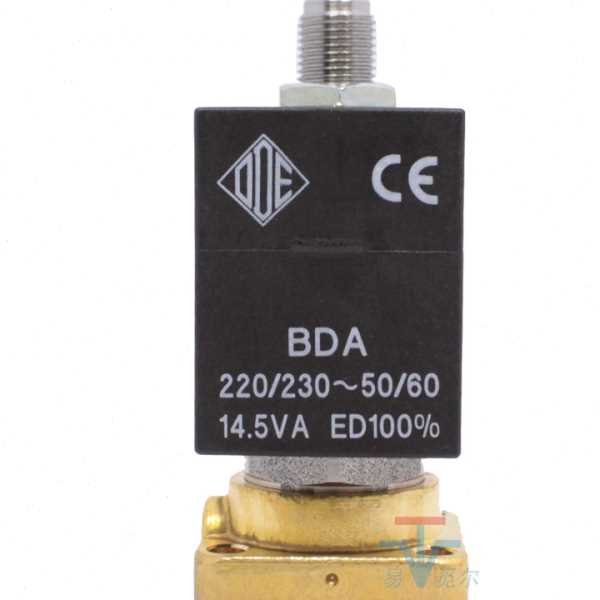 意大利ode三通电磁阀 31a1av15 常闭式电磁控制阀220v 110v
