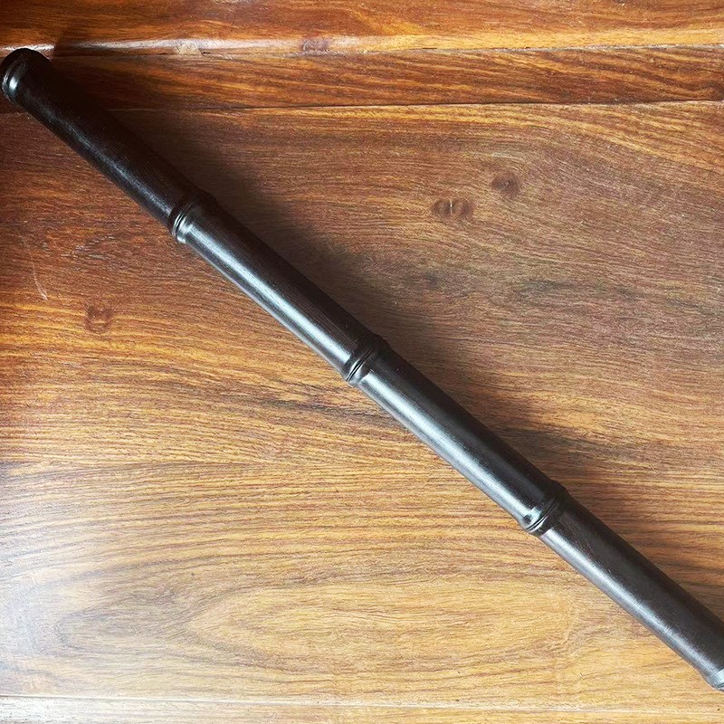 紫光檀文玩棍竹节祥云文玩棍连珠葫芦文玩棍车载把玩棍紫檀手把件