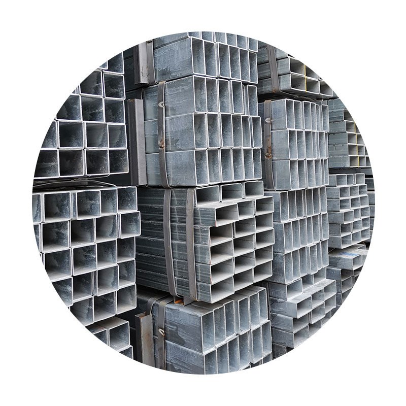 60*80热镀锌方管 建筑用热镀锌方通 镀锌钢管 Q355B方管
