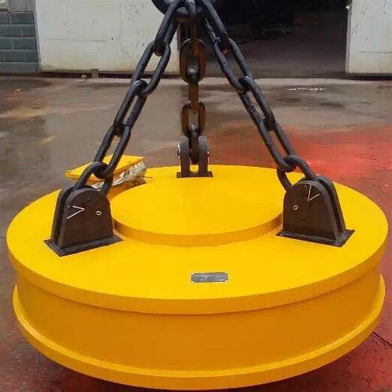 厂家直供电磁吸盘 圆形强磁电磁吸盘 工业吸废钢铁效率高安全耐用