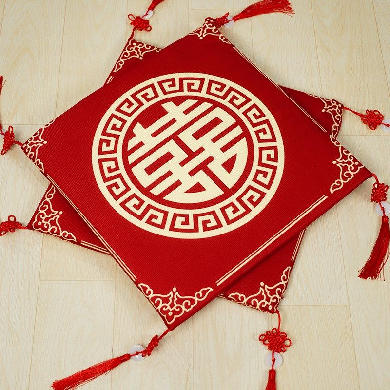 跪垫结婚敬酒坐福垫一对敬茶跪拜红色喜垫新娘改口婚庆用品大全无,节庆用品/礼品,婚房装扮用品,淘宝优惠券,粉丝福利购,淘宝优惠卷