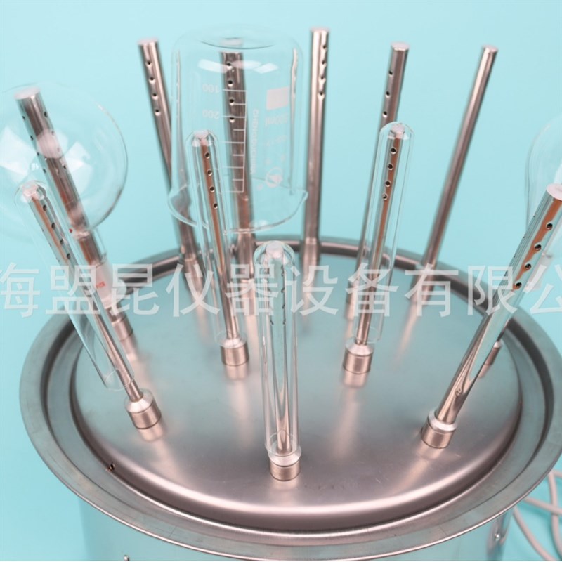 12孔不锈钢玻璃气流烘干器 列管式气流烘干器 玻璃仪器气流烘干器