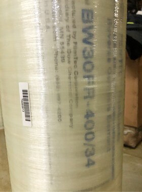 RO处理高污染水源DOW陶氏抗污染膜BW30FR-400/34净水机膜反洗技术