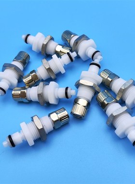 替代CPC快插塑料接头穿板 PMCD12025 PMCD1204 PLCD120快拧公接头