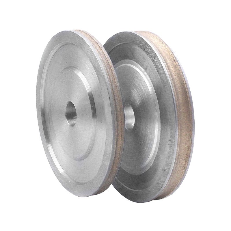 金刚石砂轮磨盘 玻璃岩板磨轮 可开槽圆边轮直边磨头 150