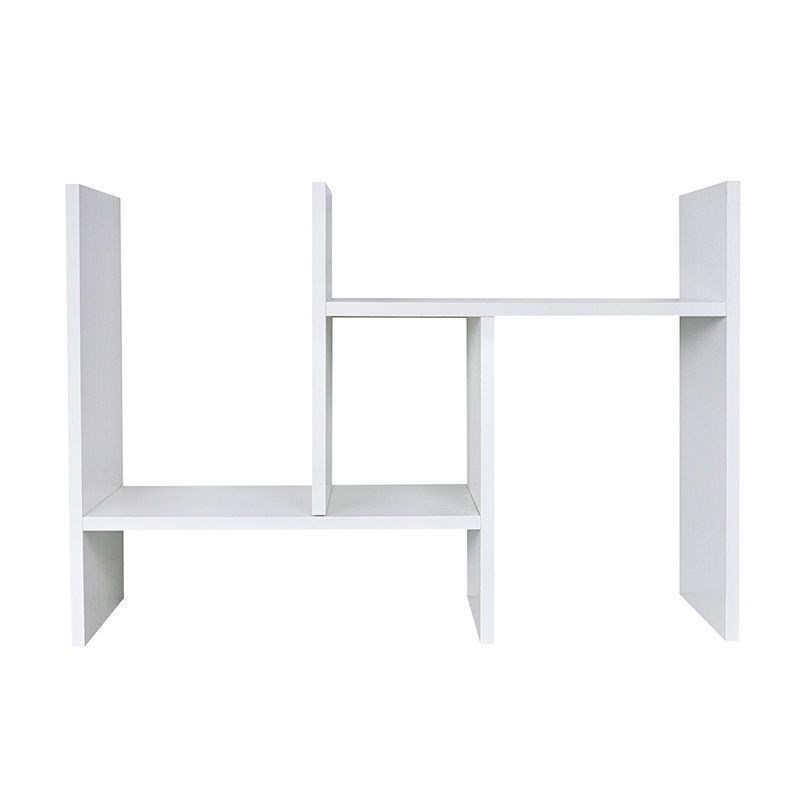 书架桌面置物架简易儿童组合书桌上收纳架学生用宿舍书柜简约现代