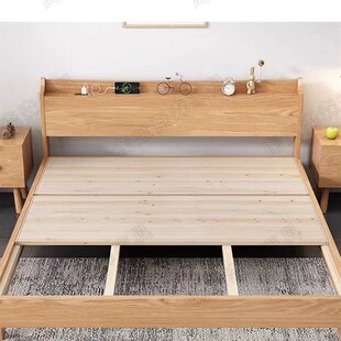 横放横铺整块硬板木板全实木硬床板横放床板铺板加宽加厚板子定制