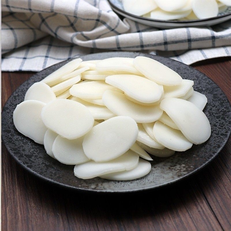 浙江特产宁波慈城水磨年糕片400g袋装正宗农家手工炒年糕火锅年糕