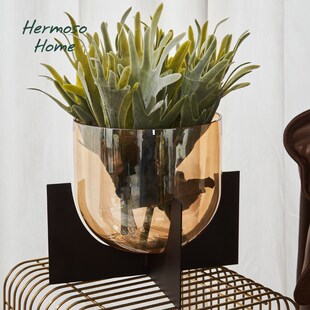 OO 加里奥io玻璃器落地大瓶客厅酒柜装饰品