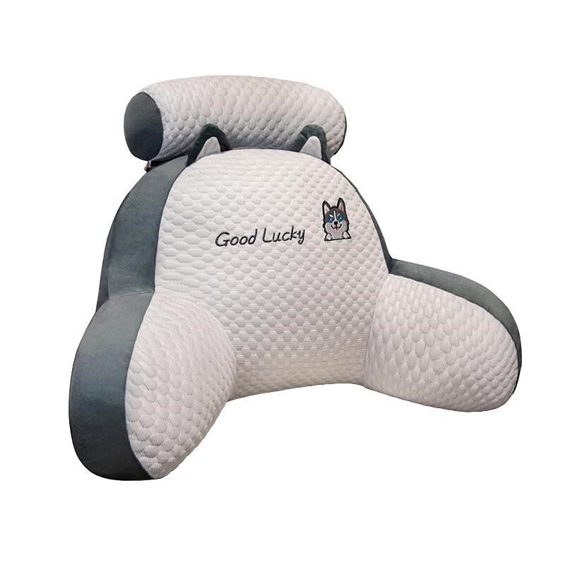 冰豆豆床头靠垫软包护腰靠枕大靠背沙发抱枕床靠枕头宿舍床上看书