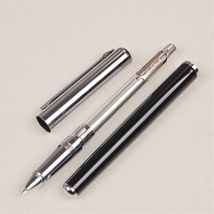 文荣金属钢笔黄铜墨水铱金笔尖暗尖学生练字笔尖顺滑库存老笔