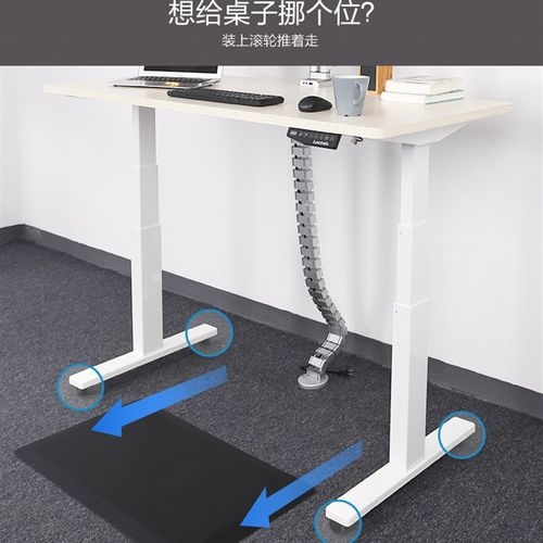 乐歌螺杆静音滚轮桌子转向轮轱辘滑轮刹车家具万向轮轮子通用