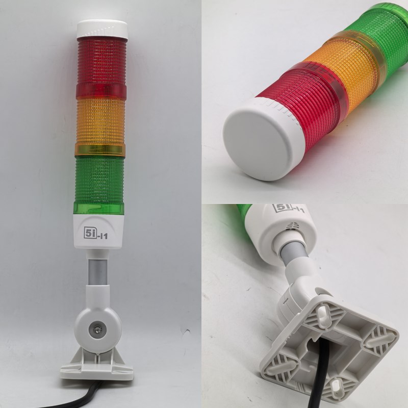 ONN欧恩5i-i1折叠式信号灯三色机床声光报警示灯2v蜂鸣M-BFT