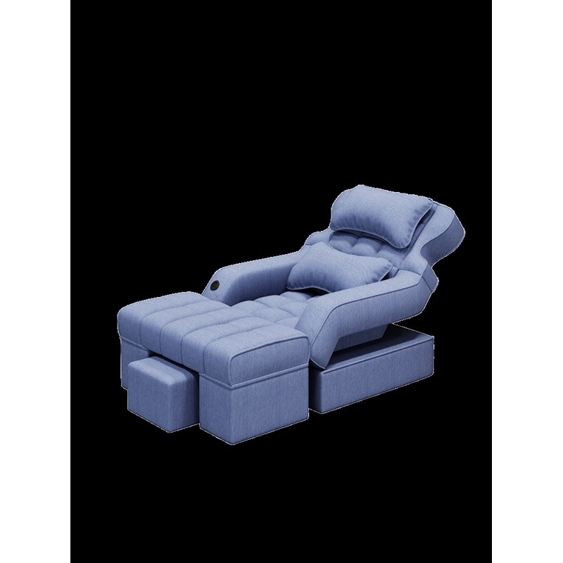 按摩床沐足洗脚床洗浴中心休息床修脚床电动足浴躺椅足疗沙发