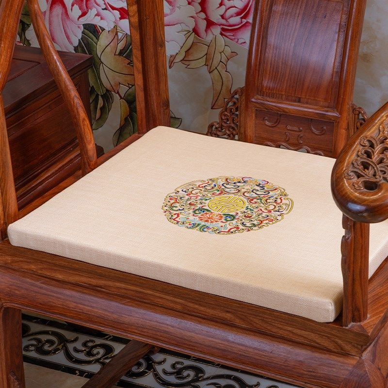 坐垫圈椅红木椅茶垫太师椅座垫官帽椅垫实木餐椅垫子防水定制,居家布艺,椅垫,淘宝优惠券,粉丝福利购,淘宝优惠卷