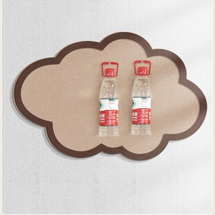 云朵毛毡板照片墙相框娃娃墙di装饰创意免打孔相册墙展示墙