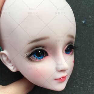 翻糖人偶硅胶模具面部脸模软陶黏土精灵娃娃脸模具人偶脸模具