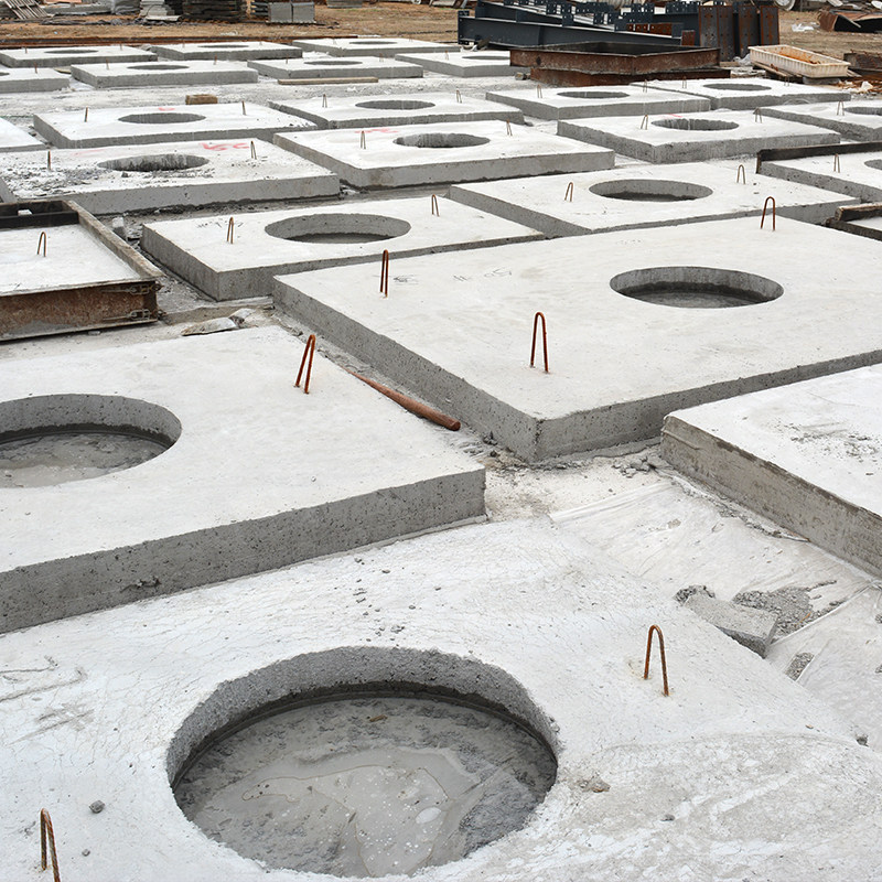 高强度钢筋混凝土预制盖板 操场排水沟盖板 水泥检查井盖板