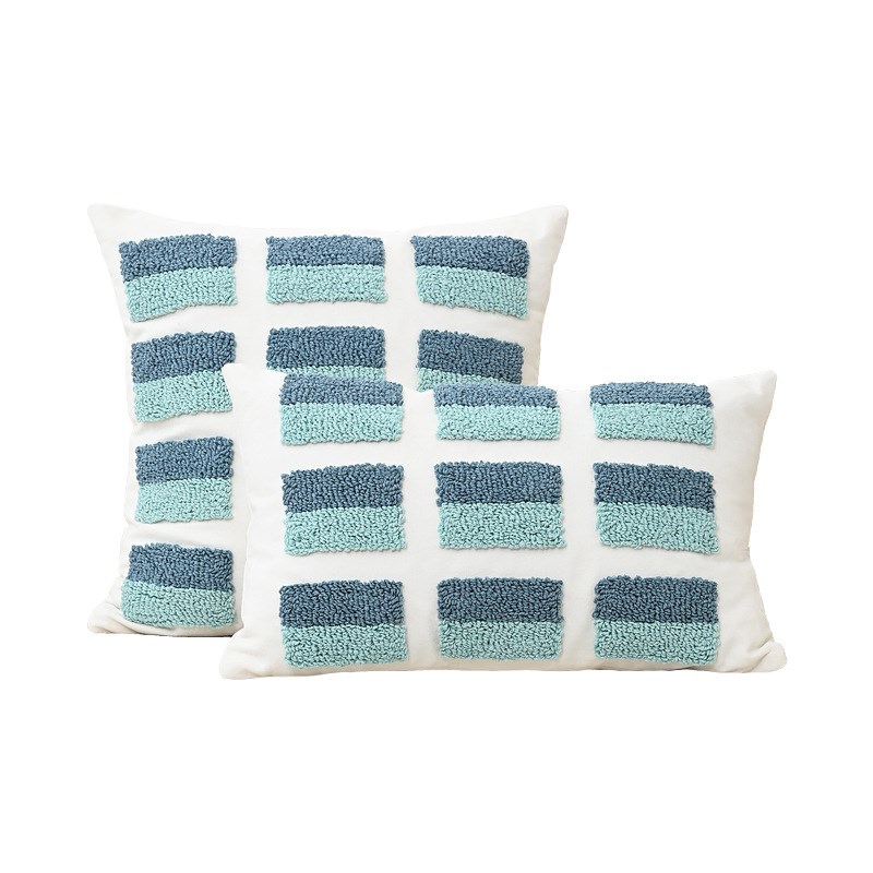 簇绒抱枕民族风枕套民宿装饰客厅沙发床上靠垫棉麻可拆洗腰枕靠枕