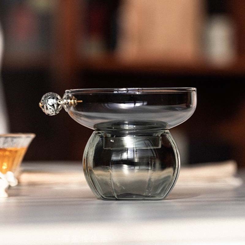 茶漏茶滤不锈钢茶水分离器玻璃泡茶过滤器日式茶隔滤网茶配件