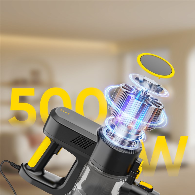 跨境家用有线P8-DS 支持电动地刷500W大吸力大功率多功能吸尘器