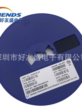 BC857BW 丝印3Ft SOT-323 PNP 晶体管 贴片三极管 100mA 45V 全新