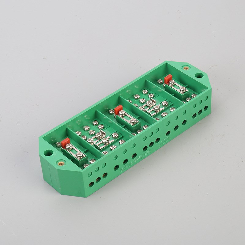 PJ6接线盒三相四线接线盒分线器电表箱分支器计量箱接线端子PJ2