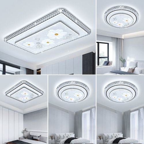 2025新款吸顶灯大气水晶客厅大灯现代简约中山轻奢组合全屋套餐灯