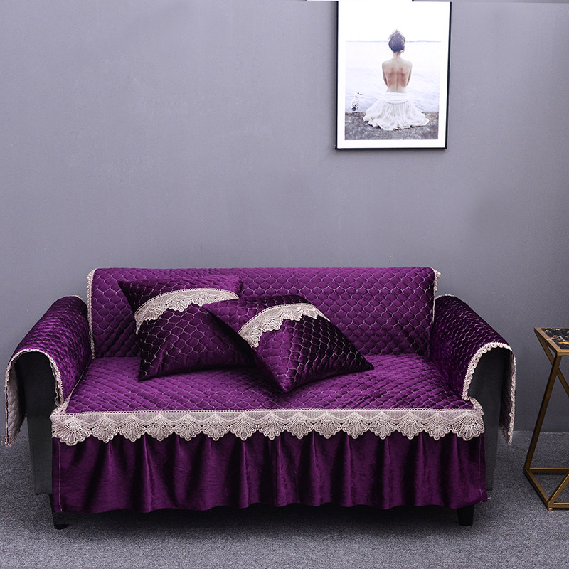 欧式沙发床罩意大利绒通用拆卸洗夹棉加厚沙发垫,居家布艺,沙发垫,淘宝优惠券,粉丝福利购,淘宝优惠卷