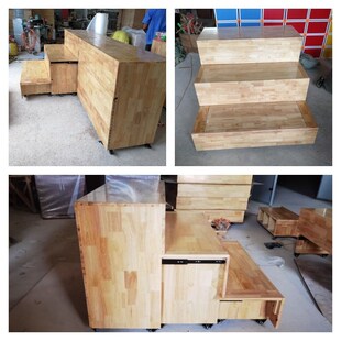 E塑料合唱台阶四层三层折叠音乐阶梯舞台拆卸舞台实木指挥台