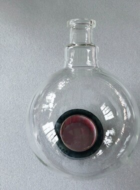 玻璃旋蒸瓶LLLLL厚料法兰旋转蒸发器配蒸发瓶接收烧瓶