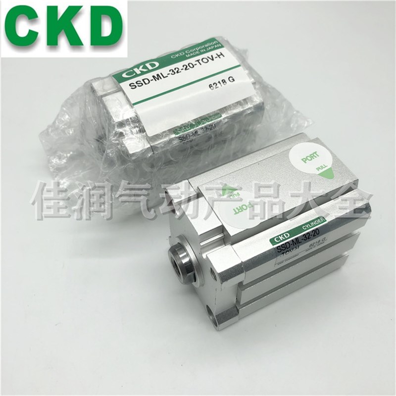 CKD杆不回转气缸SSD2-ML-20/25/32/40/50/63-10/15/20/25/30/50-N