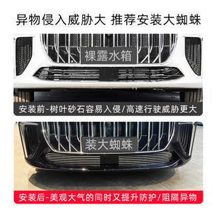 岚图梦想家前脸中网外观改装件防虫网装饰亮条