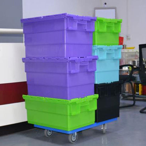 超大号平板乌龟车加厚搬运手推车周转工具车配寸寸万向超静音轮