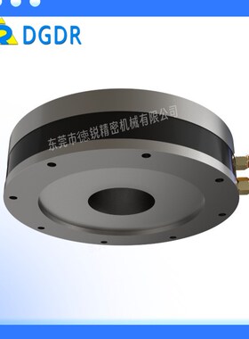 德锐高精度橡胶筒夹夹头GCB-42R后拉式气动卡盘 CNC加工中心夹具