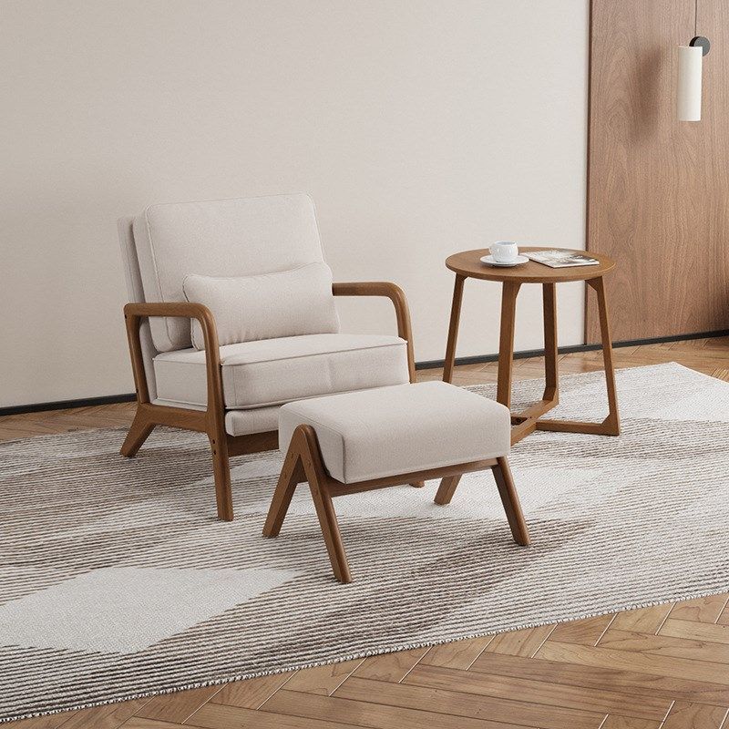 欧式轻奢单人沙发椅休闲实木单人懒人卧室靠背阳台休闲椅客厅沙发,住宅家具,布艺沙发,淘宝优惠券,粉丝福利购,淘宝优惠卷