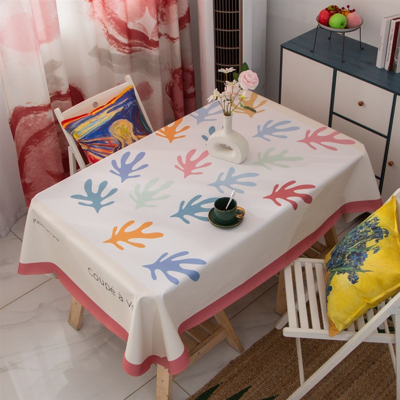 马蒂斯名画油画桌布美术画室防水桌垫加厚布艺餐桌布台布电脑盖布